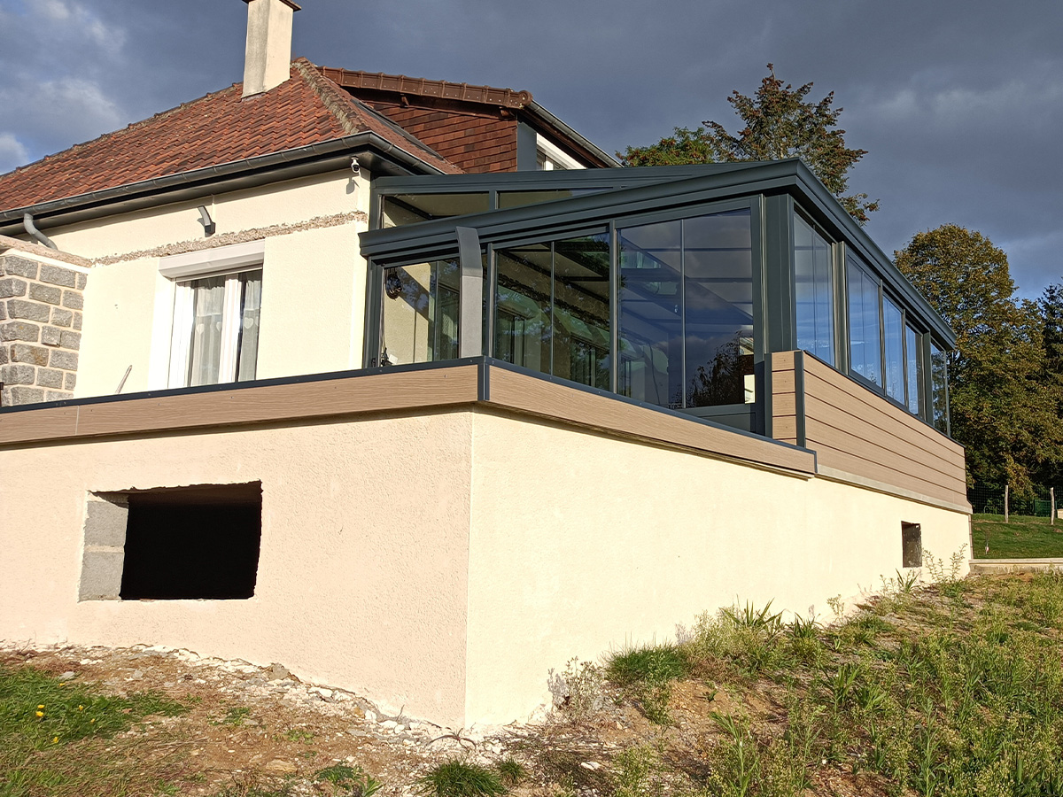 Terrasse Optima Eko Moka 43