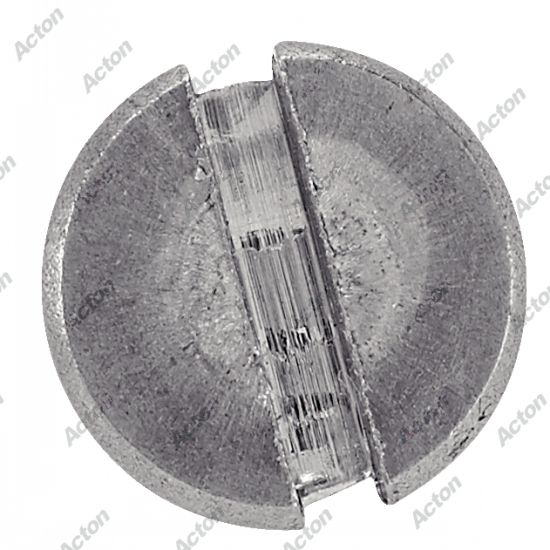 Vis à tôle tête fraisée fendue forme c inox A2 - DIN 7972 Acton 3