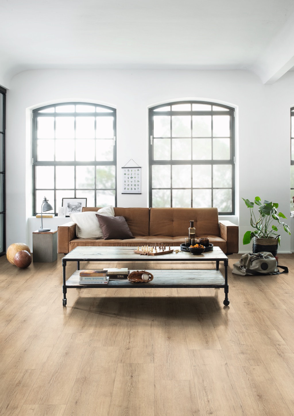 Lame de sol stratifié EGGER Sand Carlin Oak 2