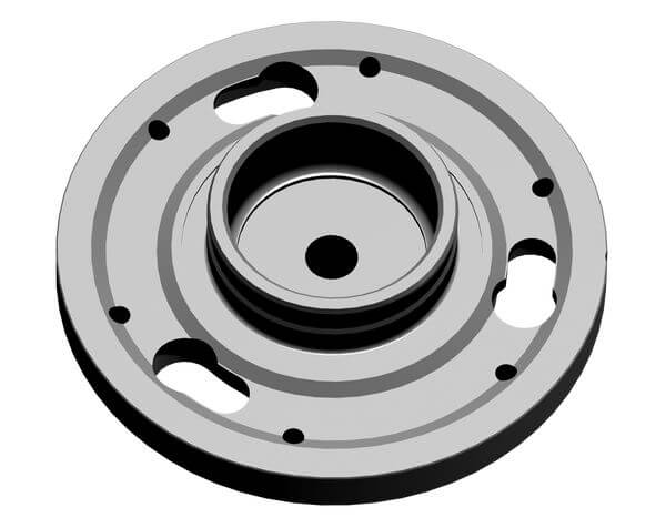 Flasques de montage pour systèmes de serrage Ø 110 mm - exécution 2