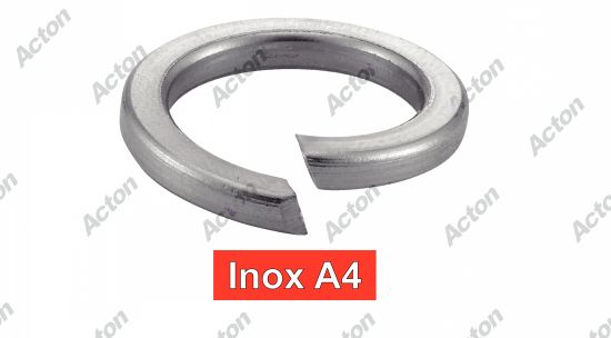 Rondelle élastiques -grower- section carrée inox A4 - DIN 7980 Acton