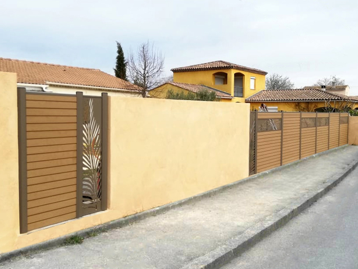 Cloture Deco Palme 44
