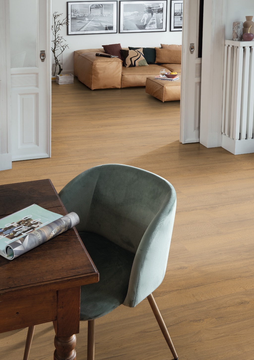 Lame de sol stratifié EGGER Honey Elva Oak 4