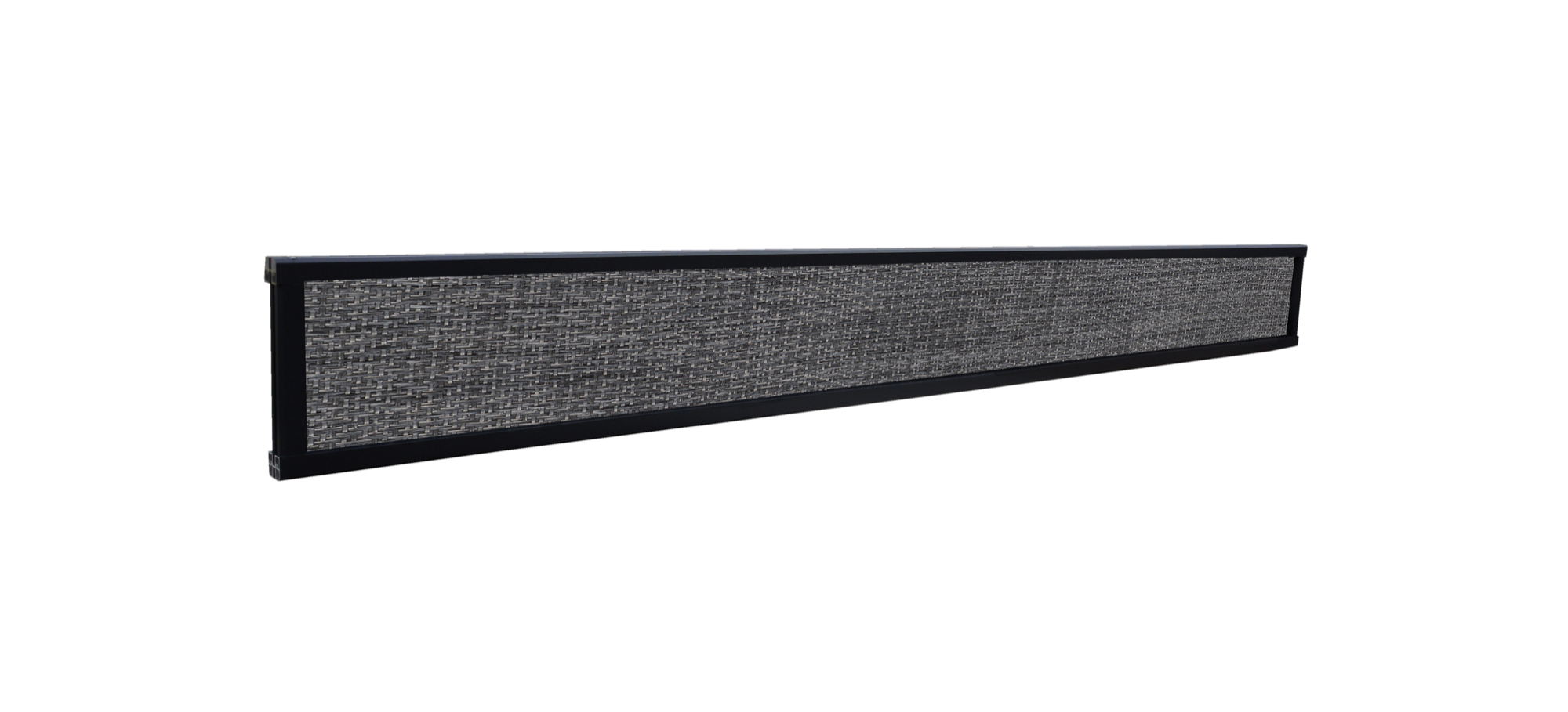 Lame décorative tissu Tech.Style Ardoise pour clôture composite