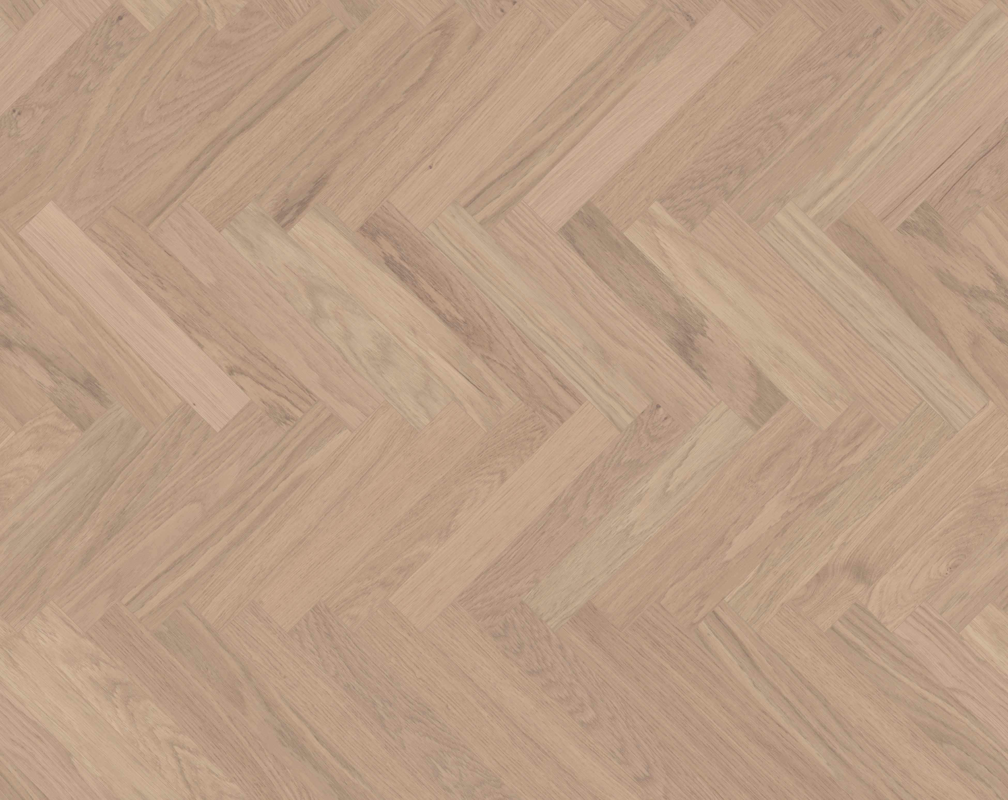 Parquet bâton rompu Bjelin Woodura Boden chêne Powder White moderne