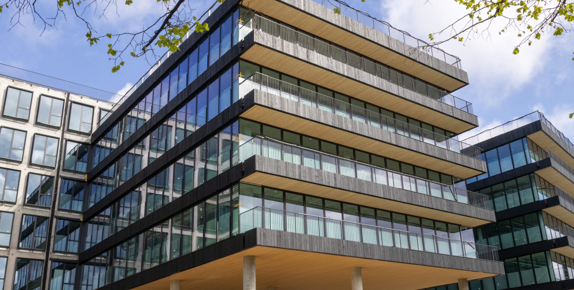 BLACK : le plus grand bâtiment bas carbone de France en bois brûlé Accoya