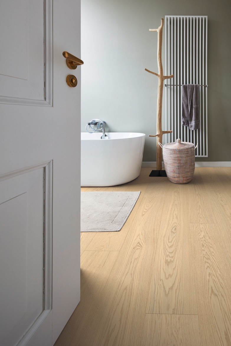 Lame de parquet contrecollé MEISTER Lindura HD 400 chêne Natural alabaster oak 3