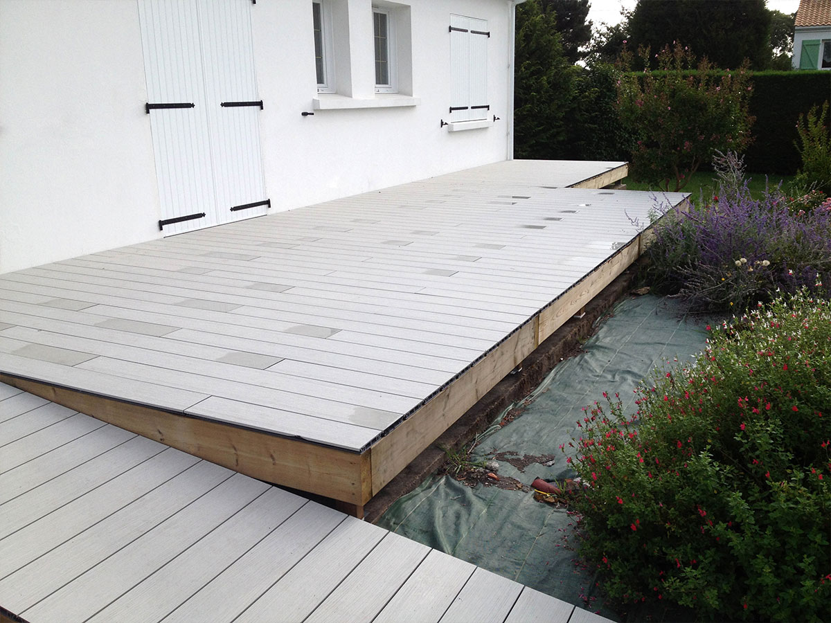 Terrasse Optima Plus Ecume 31