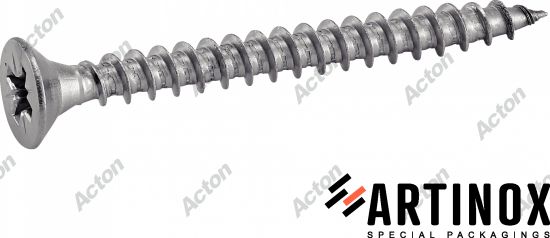 Vis bois aggloméré tête fraisée pozidrive inox A2 Acton