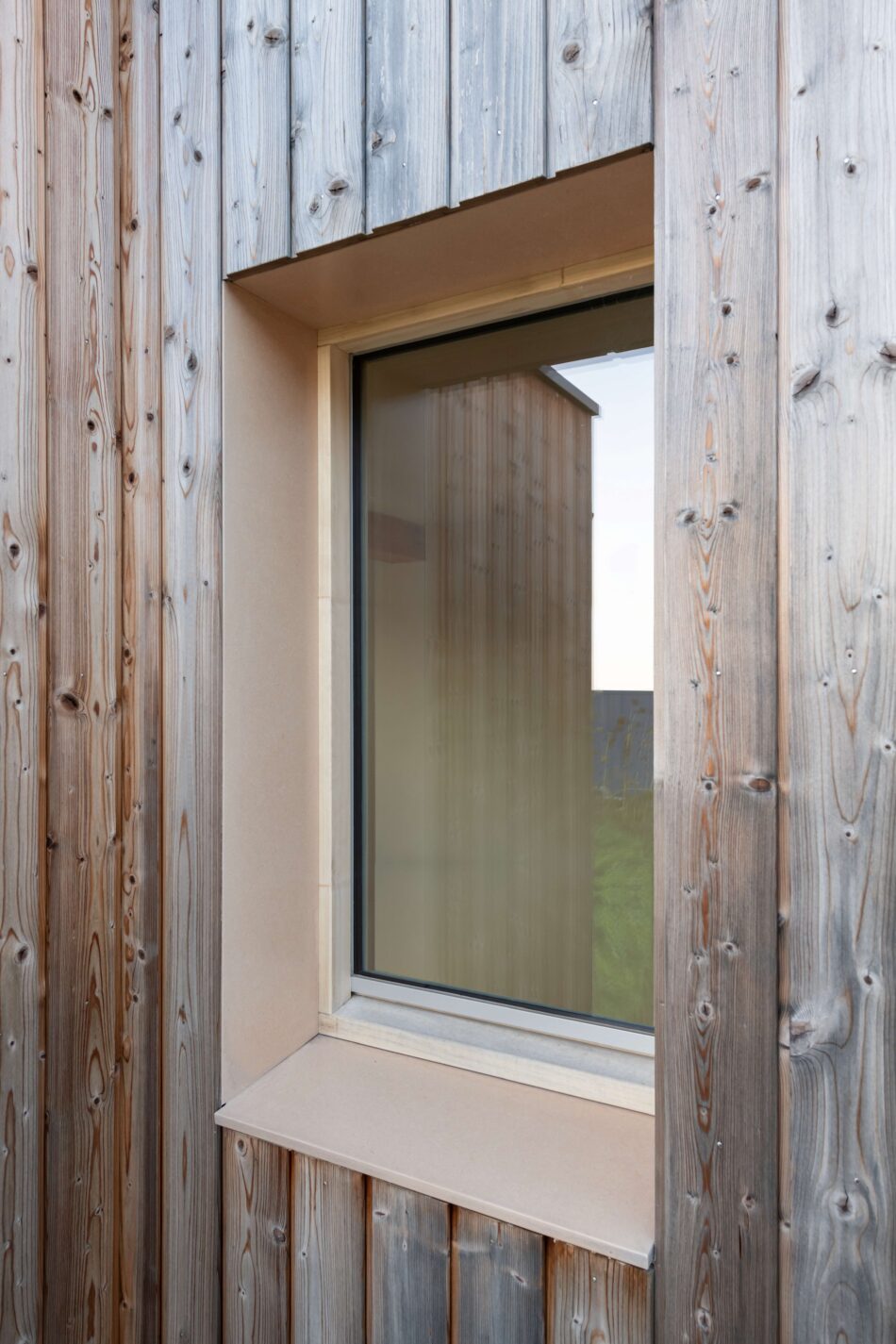 Une grange écoresponsable en bois Accoya