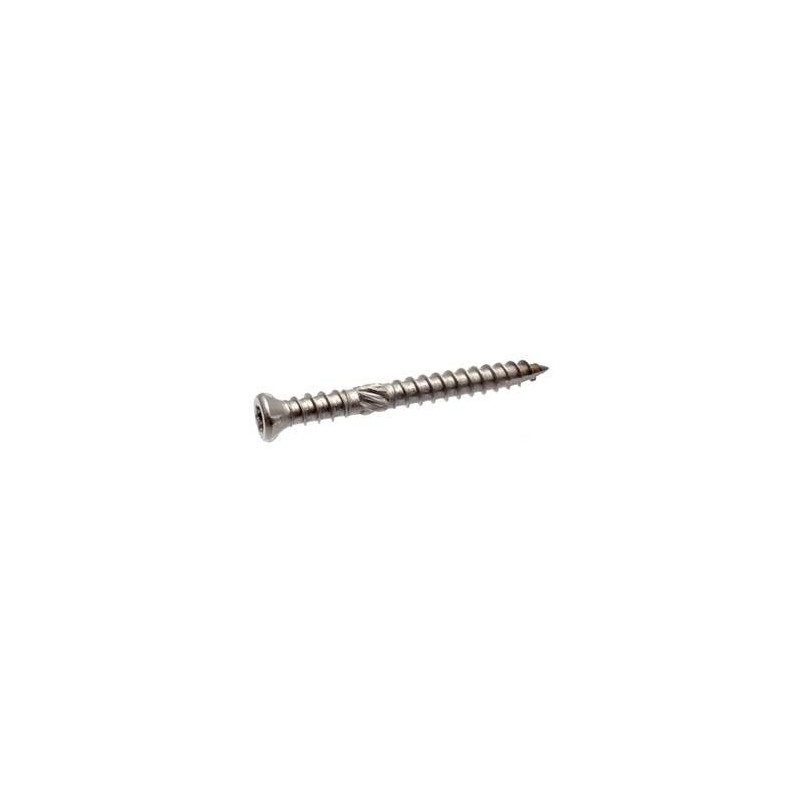 Vis à Bois DECK / Vis Terrasse Inox Autoforeuse Double Filet PRO tête Torx + Embout Offert