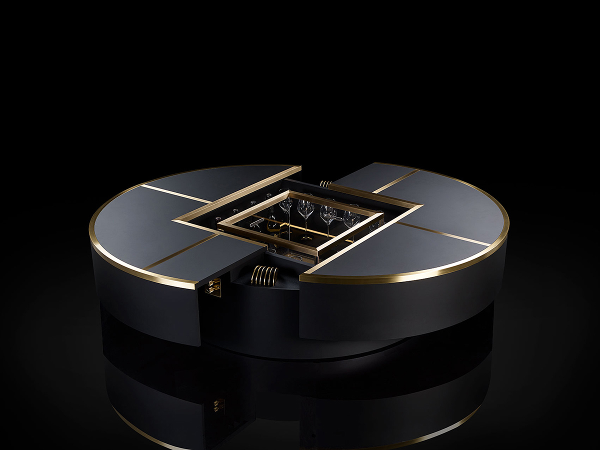 Table Dom Pérignon – Silverlining & Kravitz Design