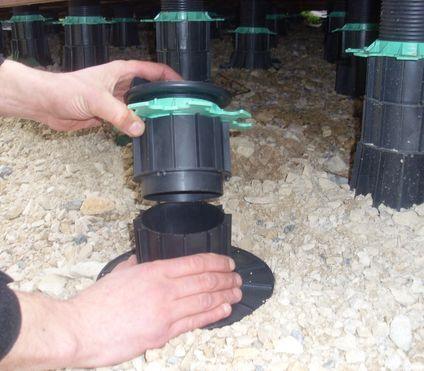 Rehausse ESSENTIEL 60mm dalle et bois 2