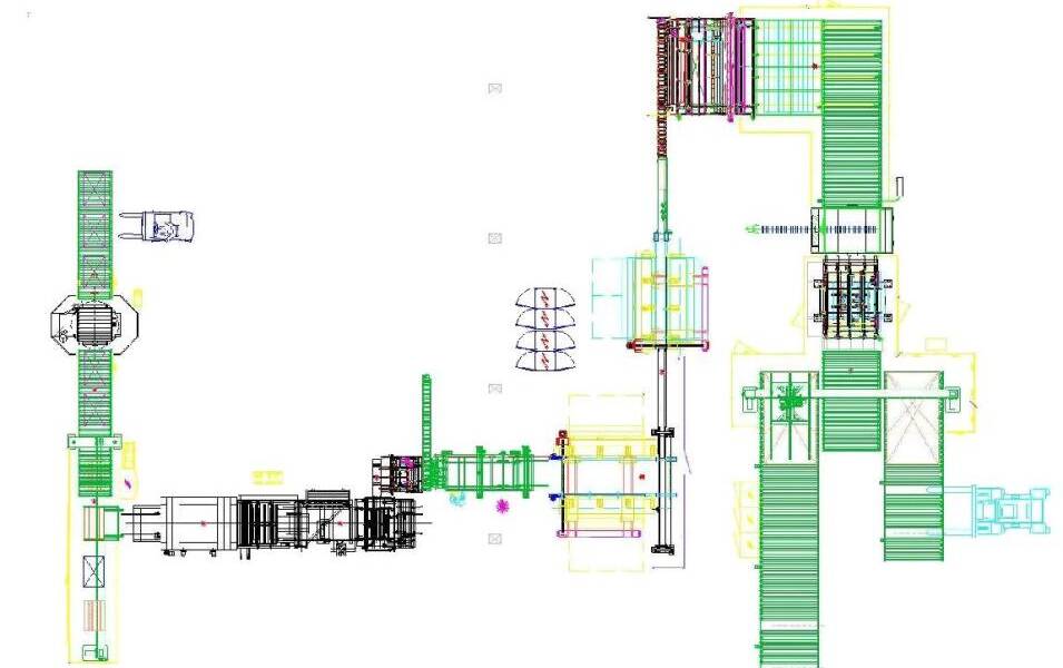 Ligne de production complète SCM parquet stratifié