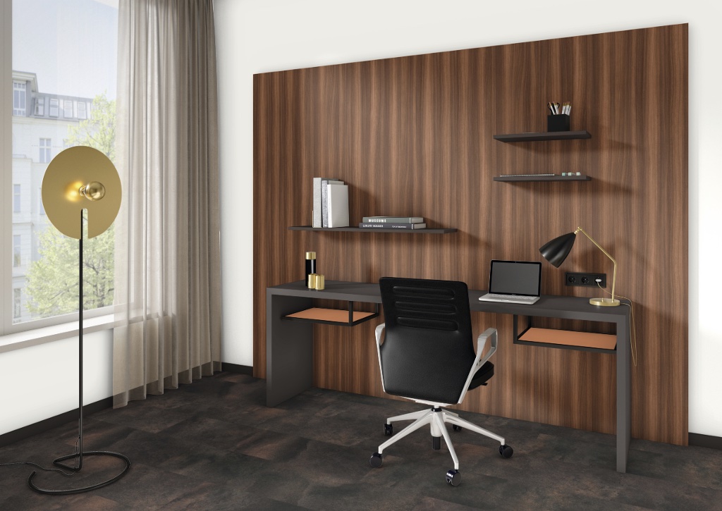 Panneau décoratif Egger Noyer Alba tabac 3