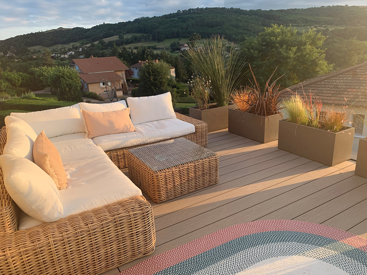 Terrasse Optima Plus Moka 51