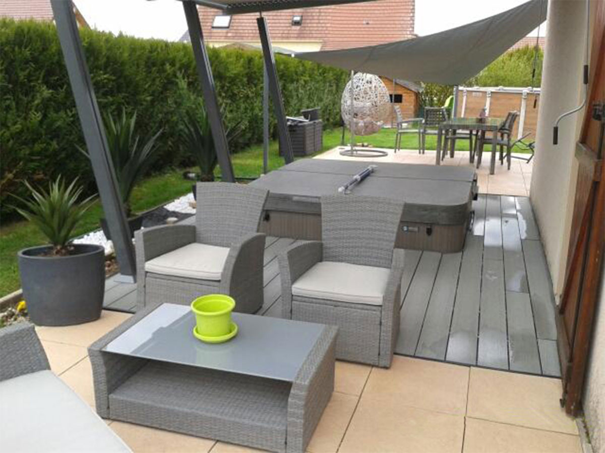 Terrasse Optima Plus Basalte 26