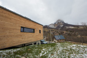 Maison bois à Saint-Pancrasse