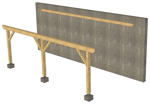 Carport en épicéa Granier 2