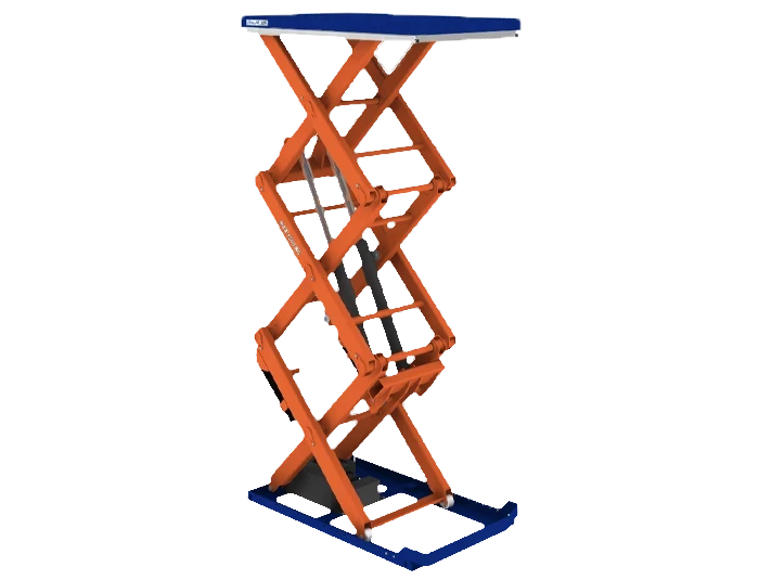 Table élévatrice triple ciseaux verticaux 5 t