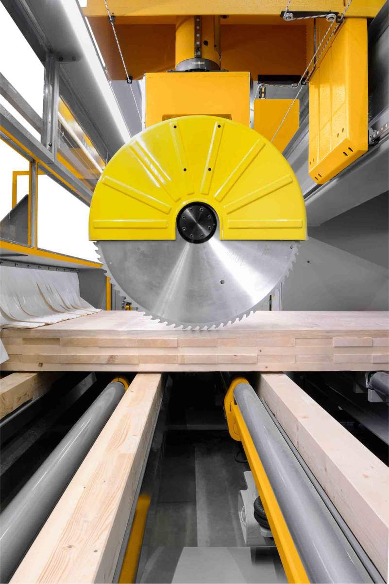 Centre de taille CLT et panneaux Essetre Techno Multiwall