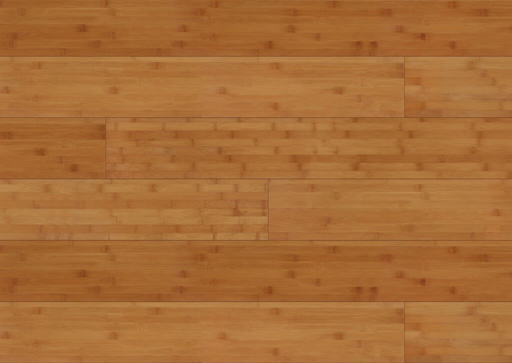Parquet massif bambou ootouch Horizontal Caramel Budget