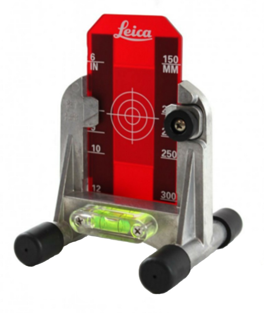 Cible de visée rouge sur support pour Leica Piper 100/200