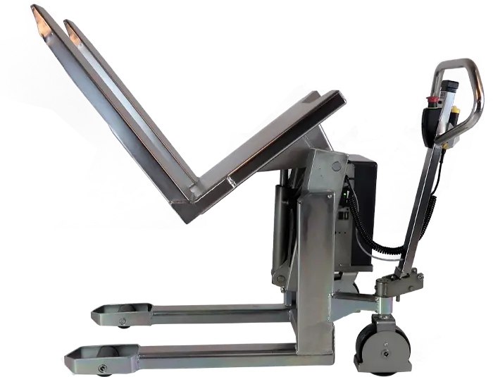 Gerbeur électrique inox basculeur LOGITILT 1000 kg 4
