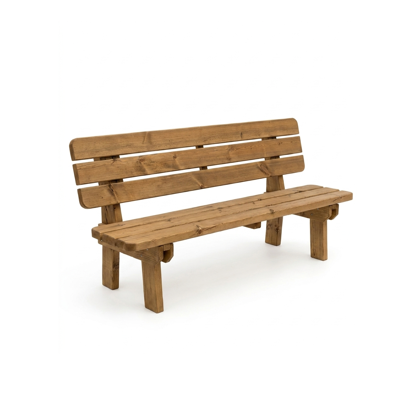 Banc en Bois avec Dossier 180 cm