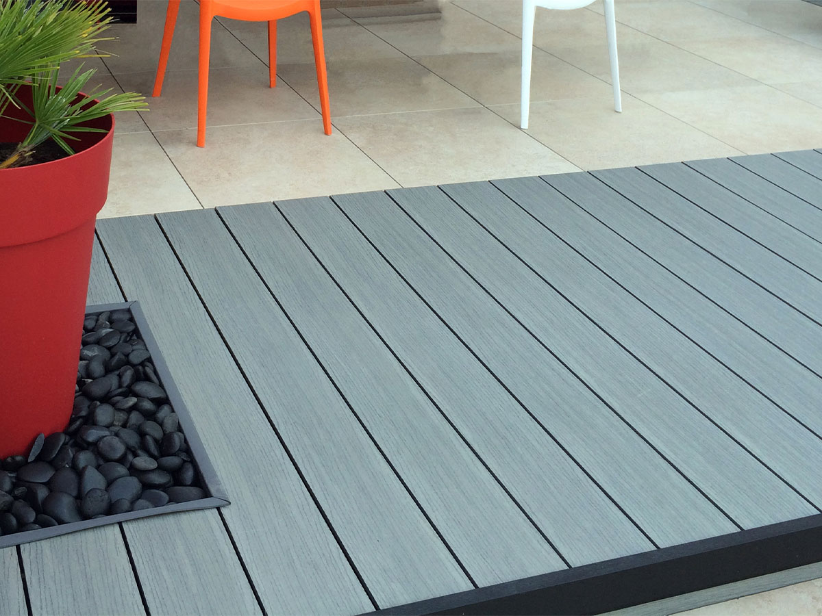Terrasse Optima Plus Basalte 110