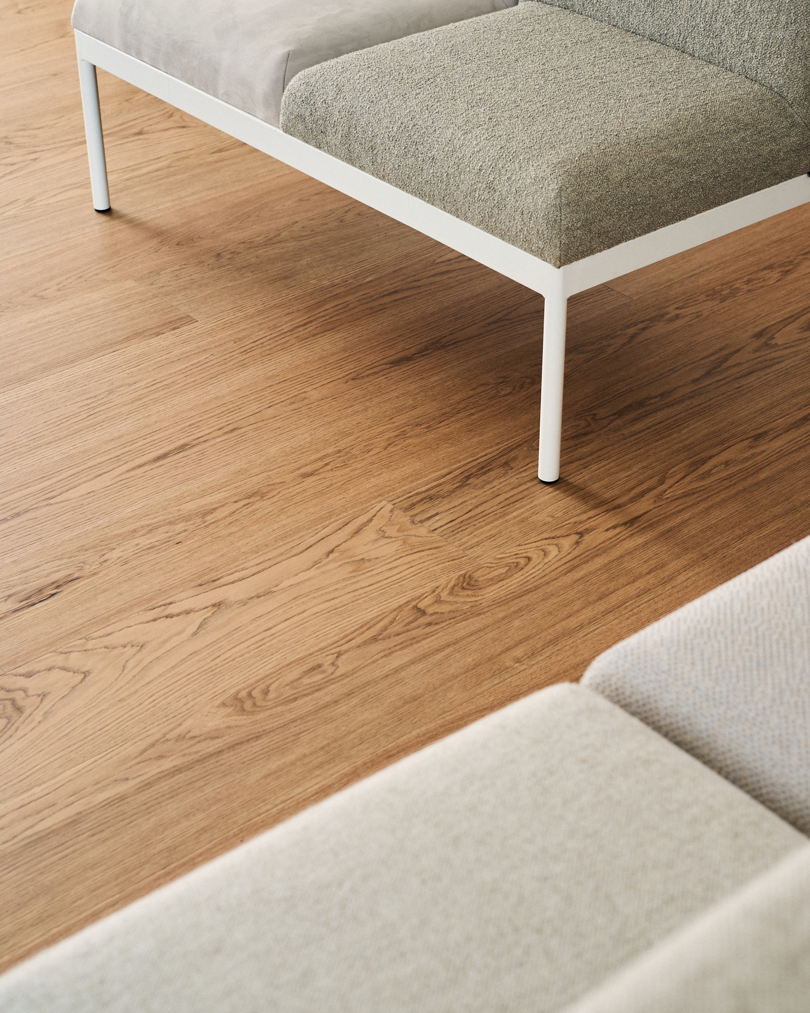 Lame de parquet hybride Bjelin Woodura Dalshult chêne Granite 4