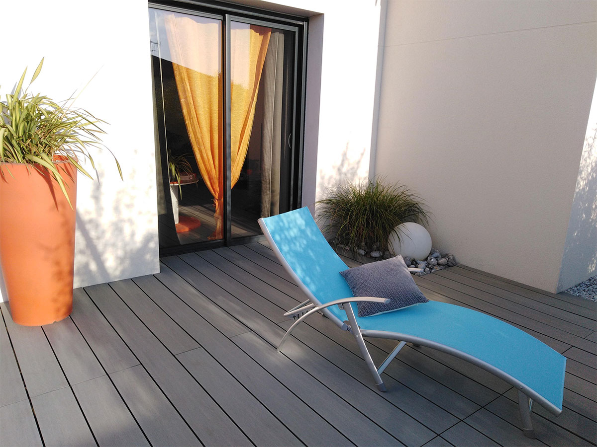 Terrasse Optima Eko Carbone 35