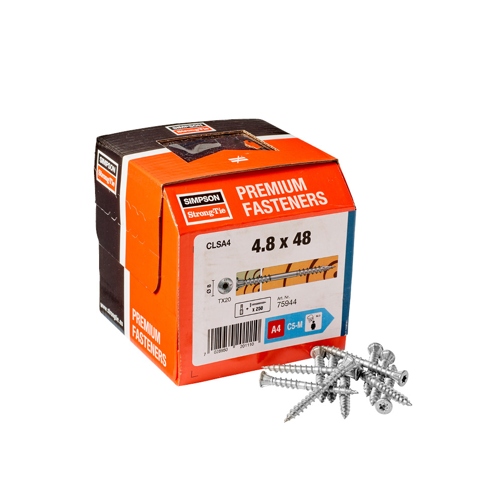 CLSA4 Vis bardage bois - Inox A4