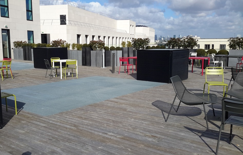 Terrasse à Boulogne-Billancourt, Paris