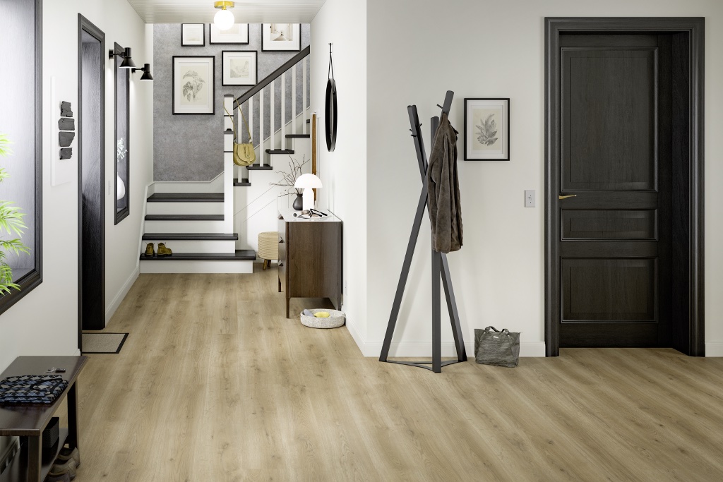 Lame de sol rigide EGGER AquaDura+ Natural Messina Oak 2