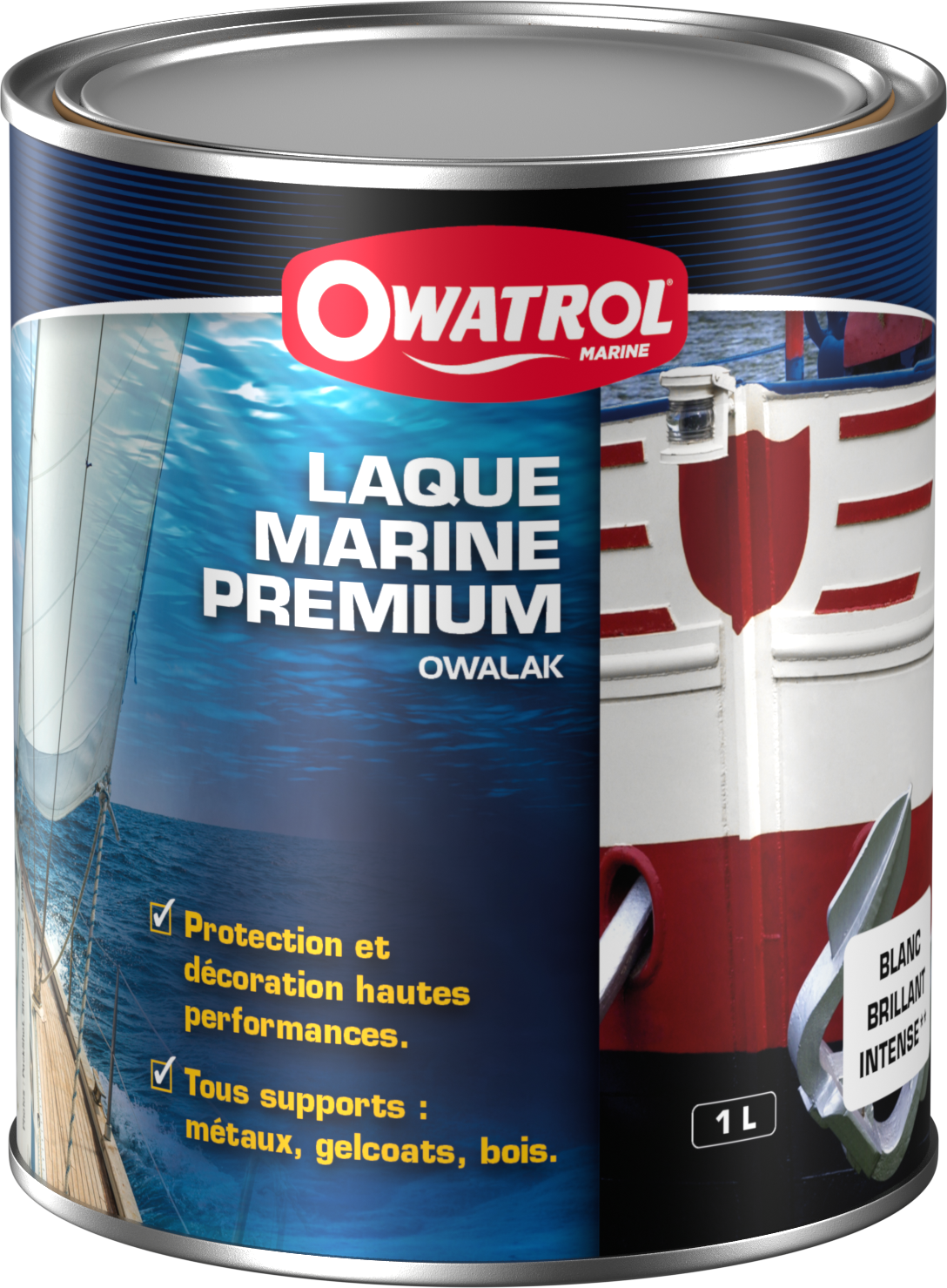 Laque marine brillante anticorrosion Owatrol Owalak