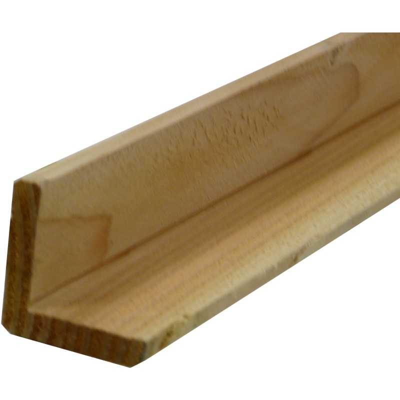 Cornière / Baguette d'angle de finition Douglas
