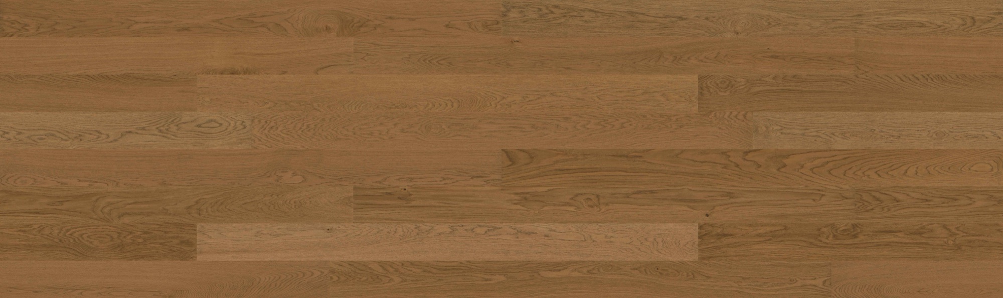 Lame de parquet hybride Bjelin Woodura Dyvik chêne Terra Brown