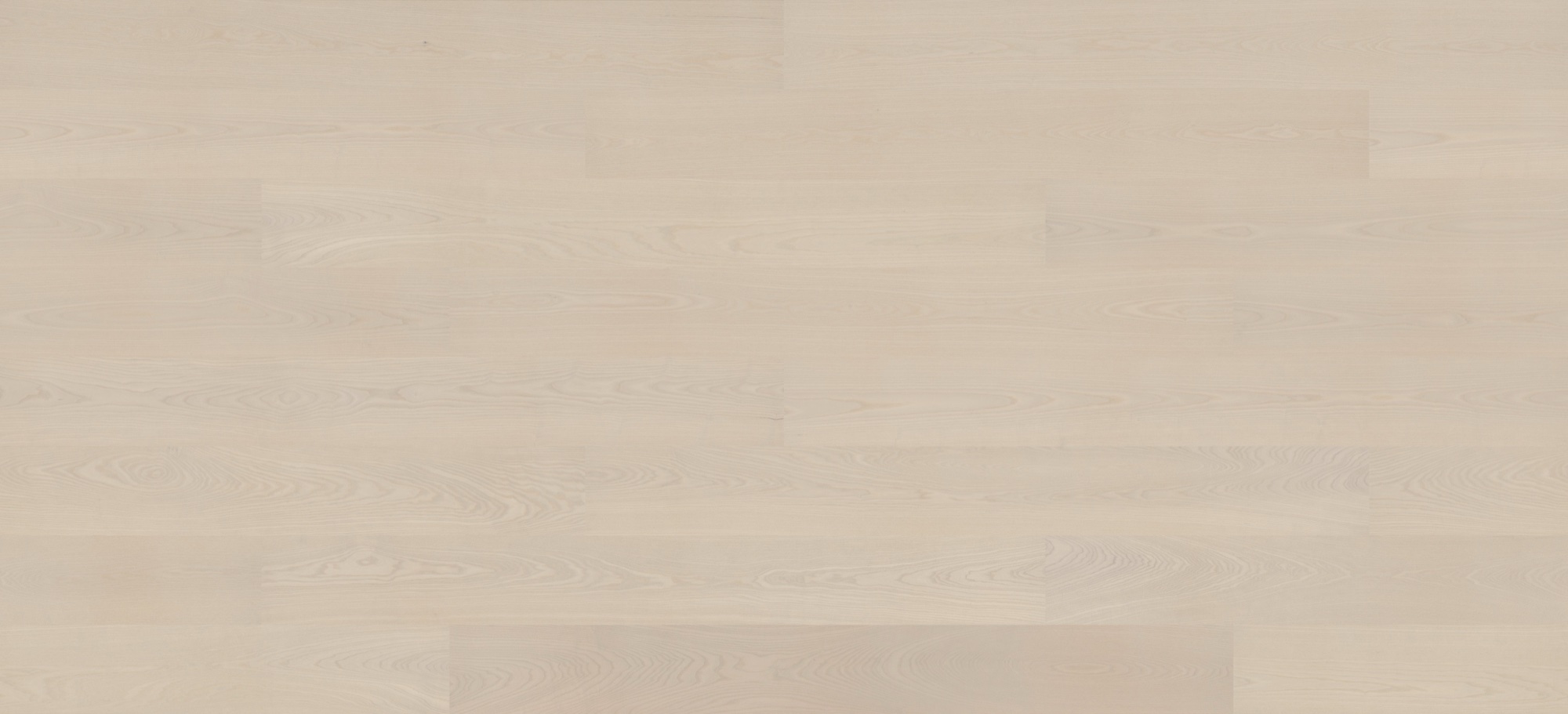 Lame de parquet hybride Bjelin Woodura Gullarp frêne Powder White