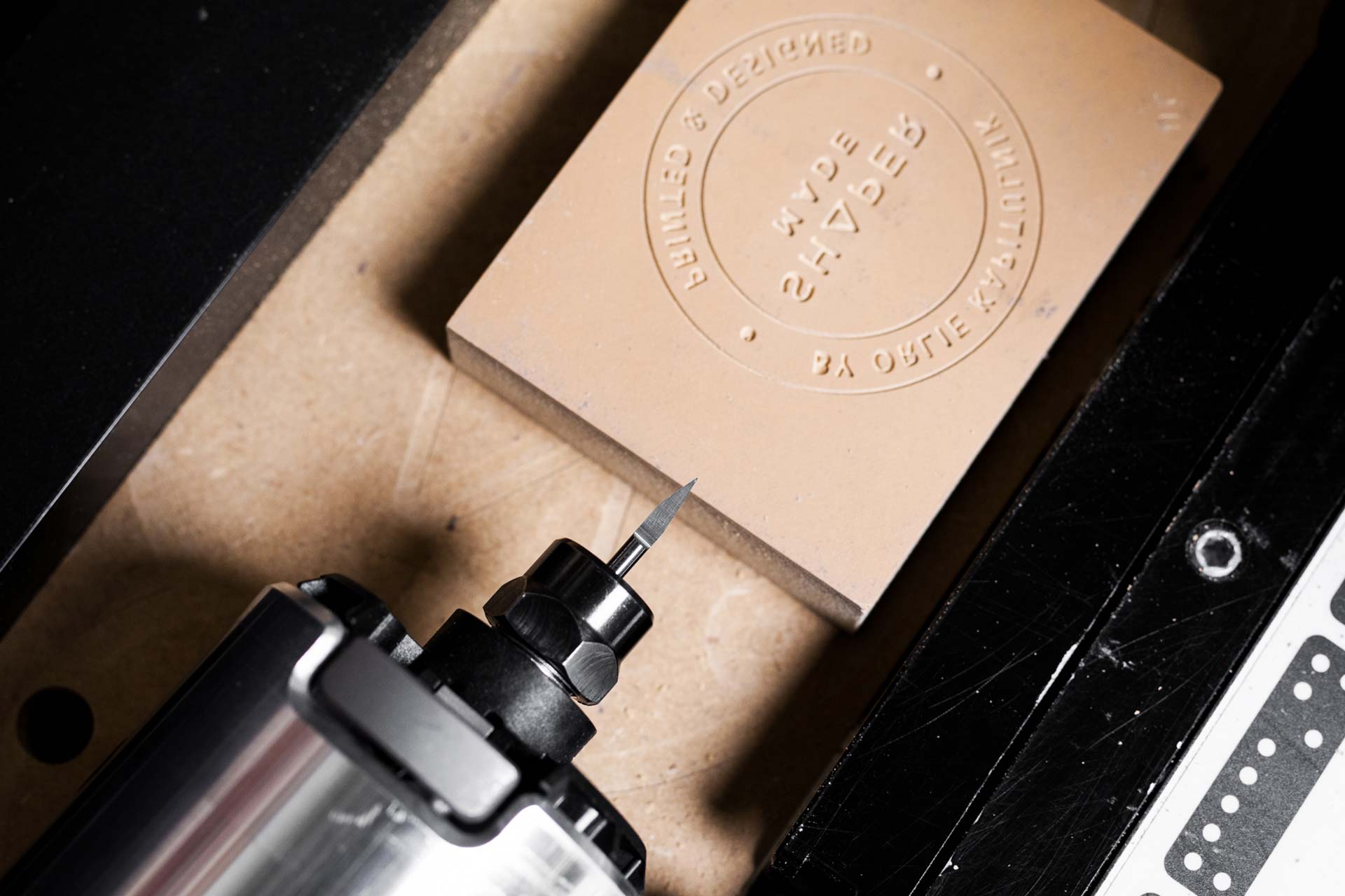 Pince de serrage 1/8 po (3,175 mm) avec écrou Shaper 3