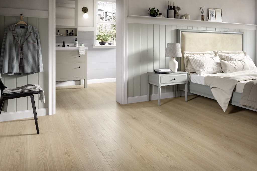 Lame de sol stratifié hydrofuge EGGER Brown Treviso Oak 3