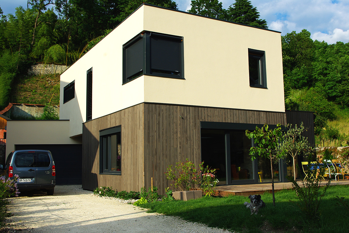 Maison d'architecte à Saint-Alban-Leysse