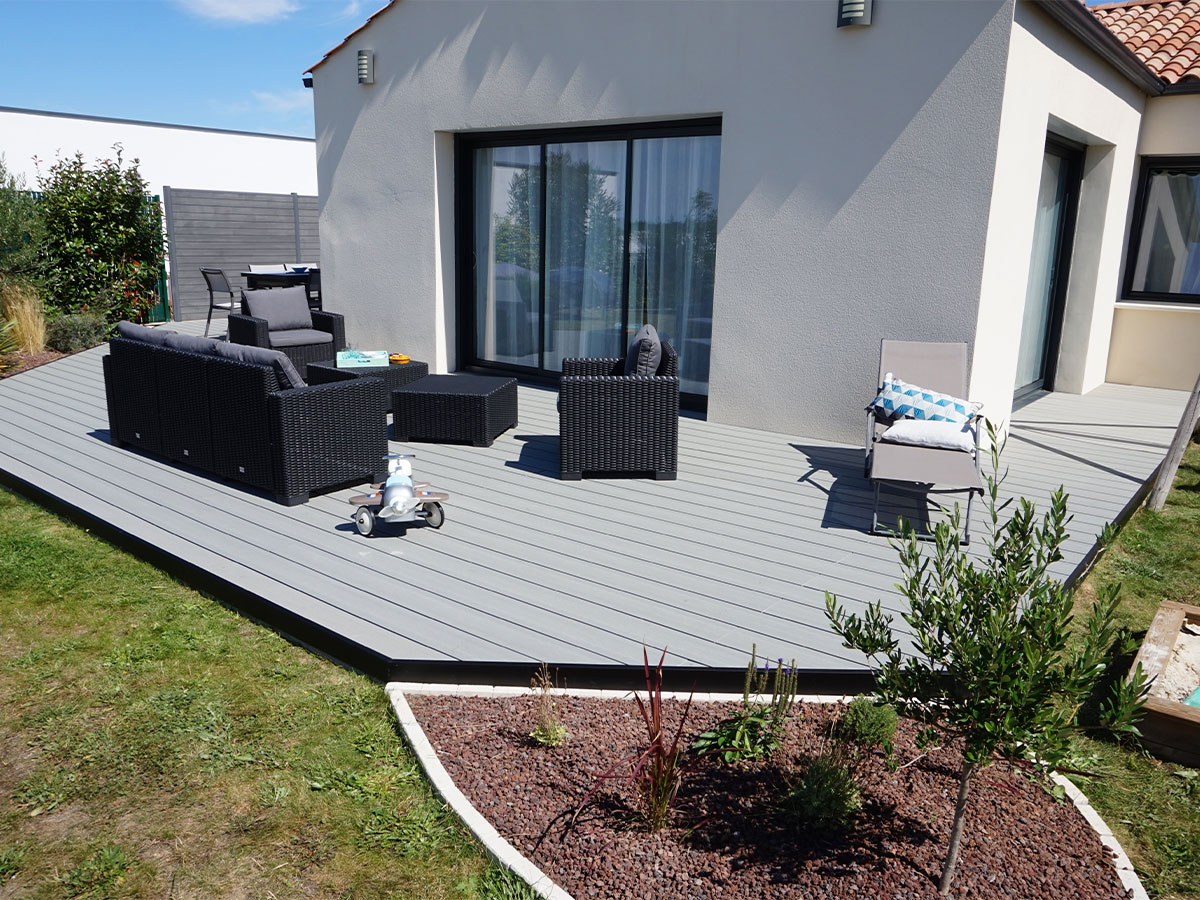Terrasse Optima Plus Basalte 71