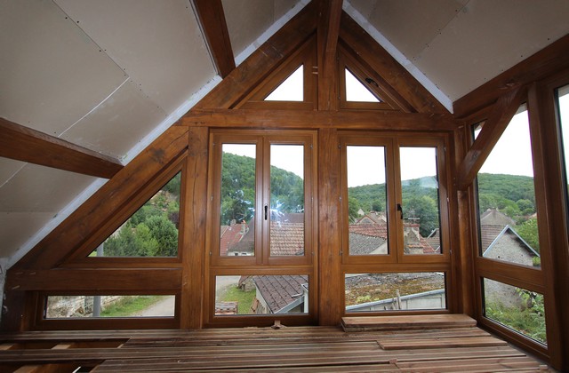 Fenêtre bois à recouvrement Berthaud MB 58 et MB 68