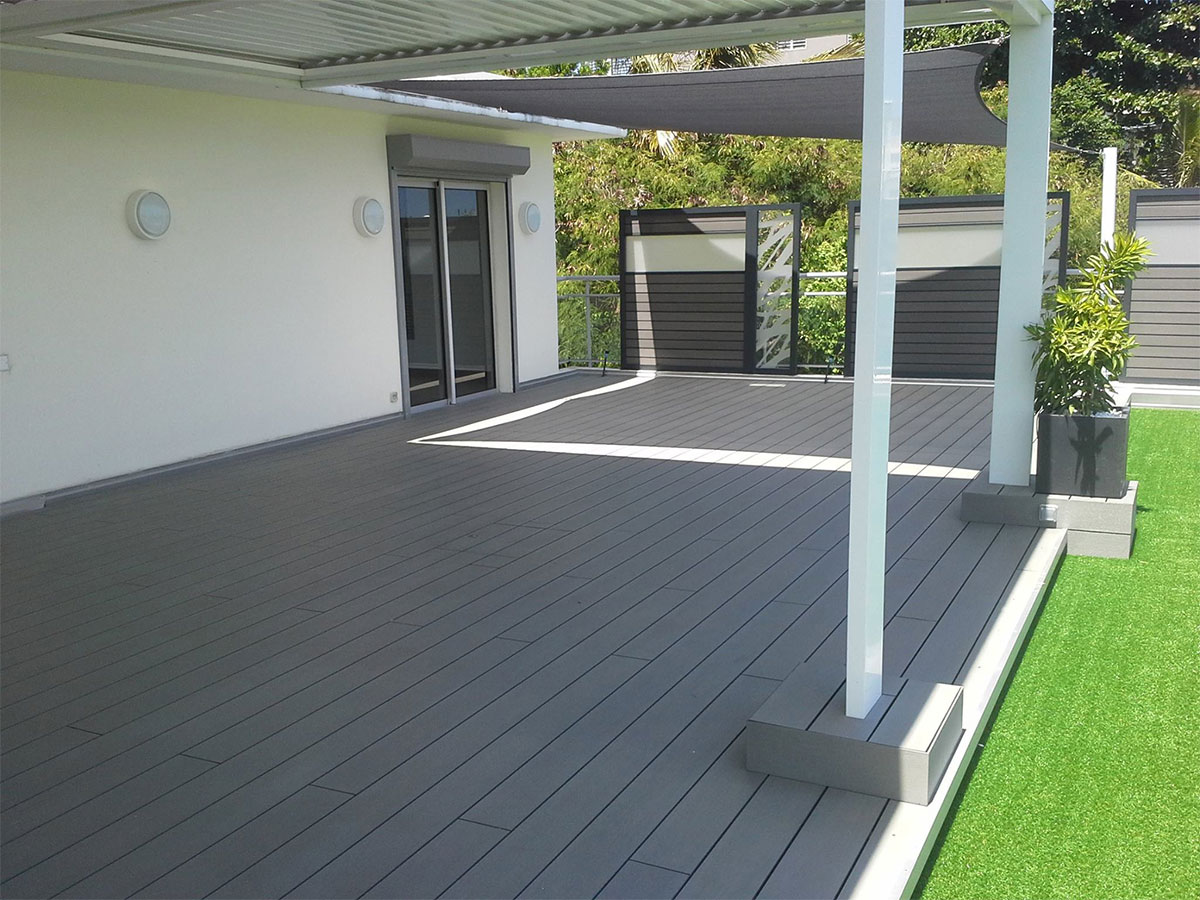 Terrasse Optima Eko Basalte 15