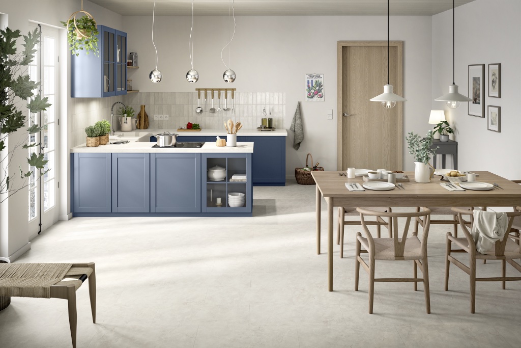 Lame de sol rigide EGGER AquaDura+ Cremona Marble 2