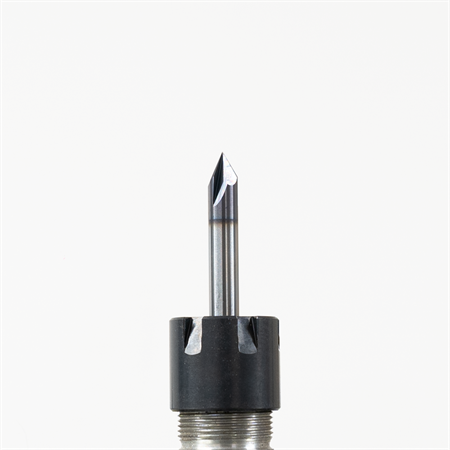 Fraise CNC Yeti Tool V Groove carbure TiAlN 6 mm