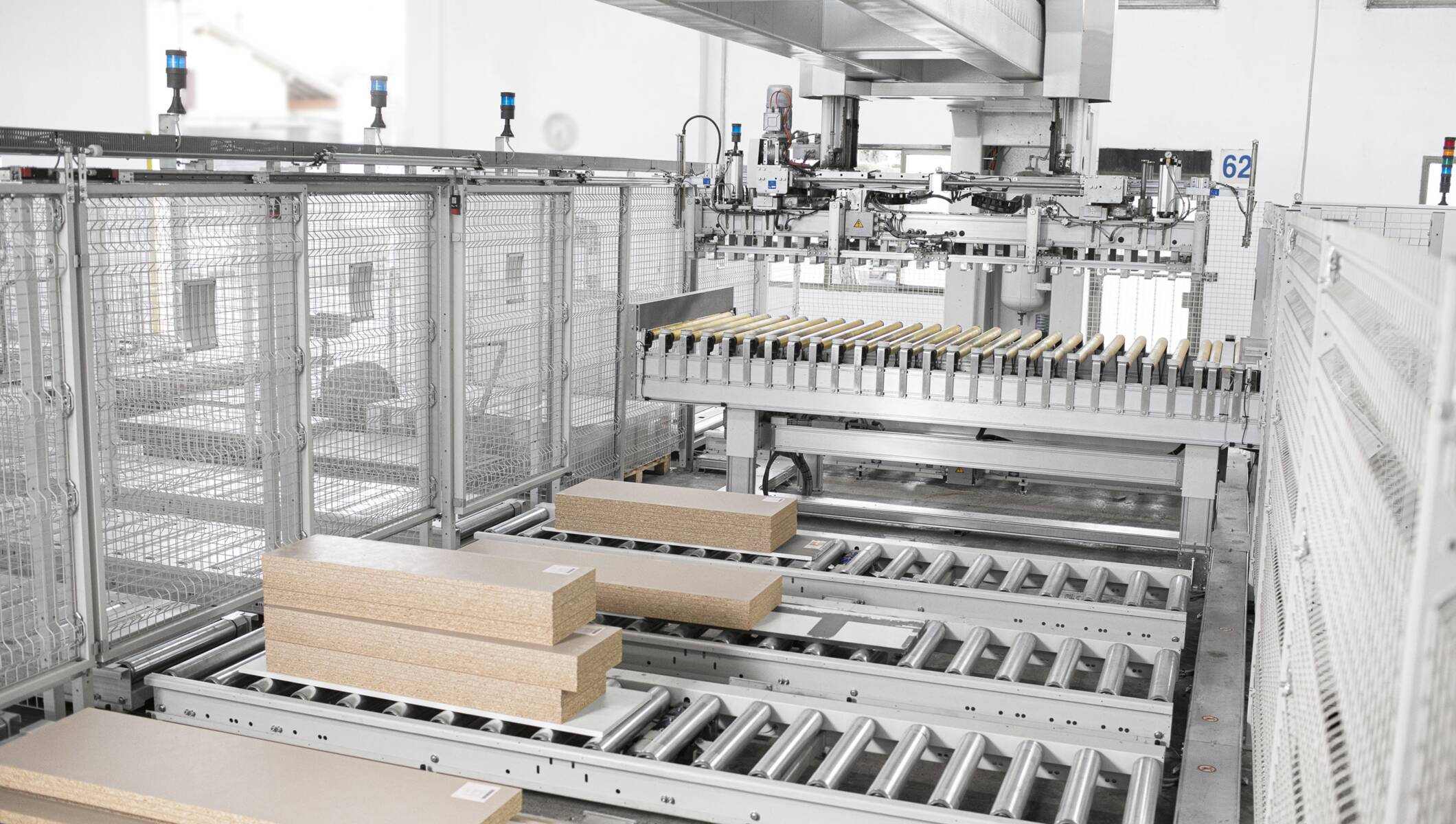 Empileur-dépileur de panneaux SCM Mahros Stacker