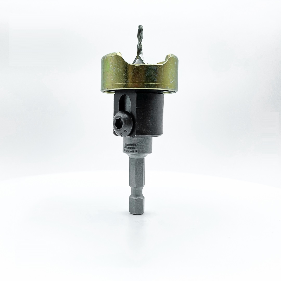 Fraise à chanfreiner avec foret HSS zéro friction de 2.4 mm avec