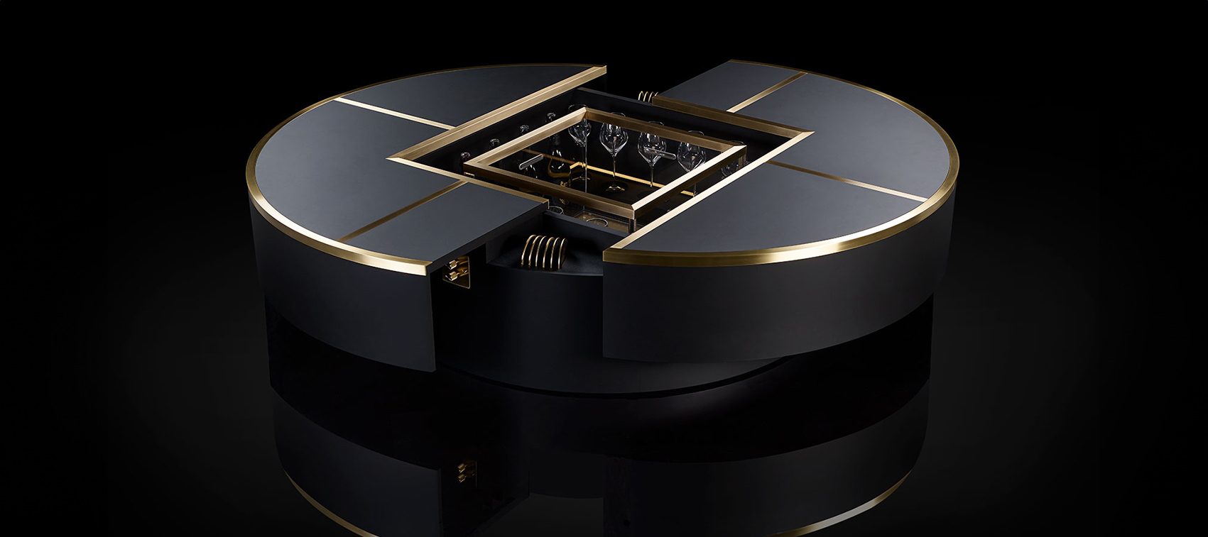 Table Dom Pérignon – Silverlining & Kravitz Design